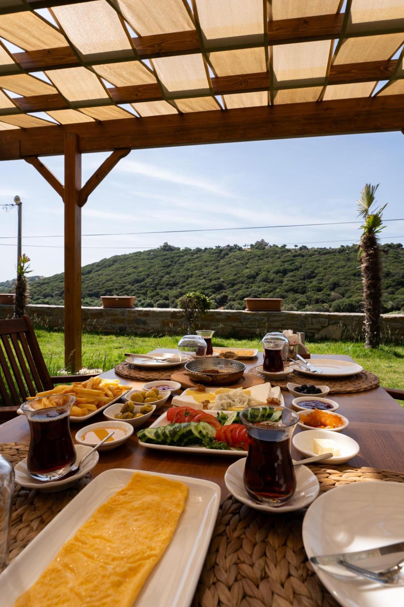 Terra Gaia Hotel İmroz Buitenkant foto