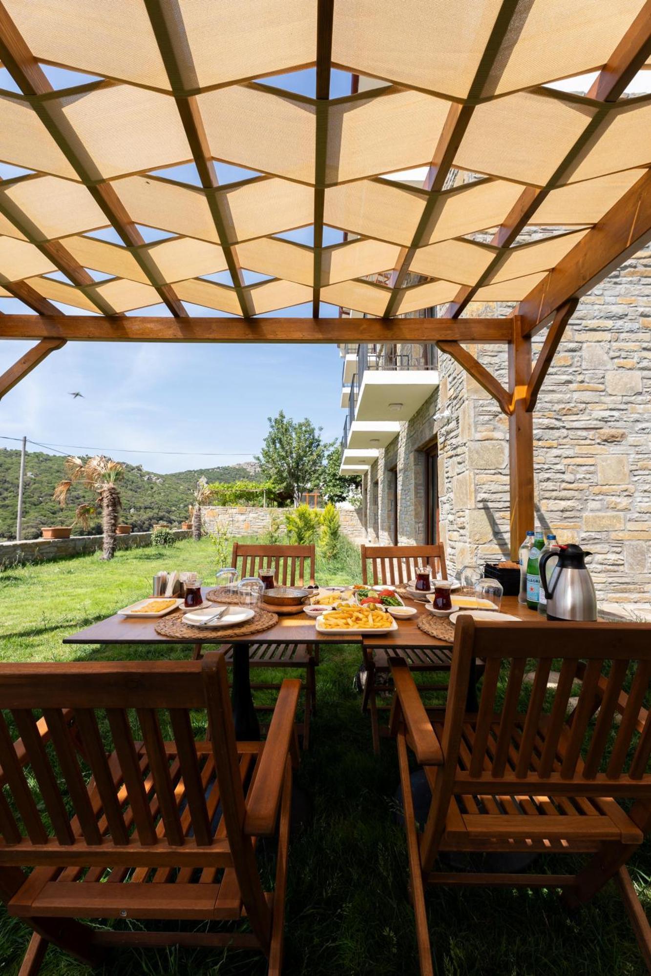 Terra Gaia Hotel İmroz Buitenkant foto